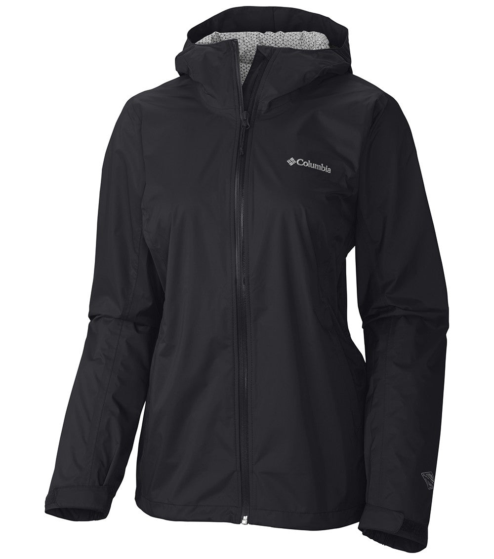 Columbia Evapouration Womens Rain Jacket Black