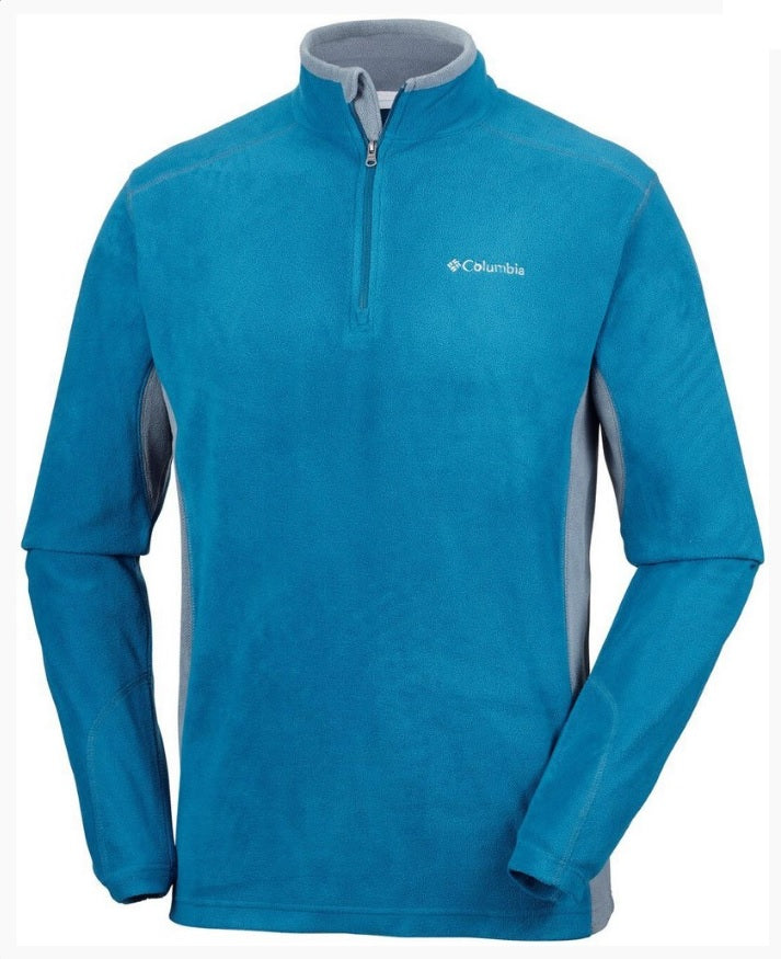 Columbia Klamath Range II Half Zip Fleece Mens Phoenix Blue