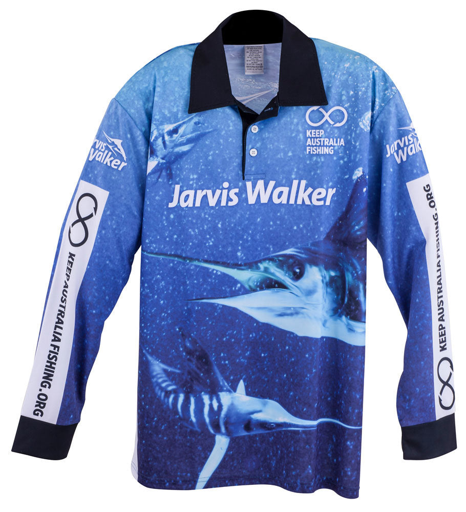 Jarvis Walker Tournament Long Sleeve Adult Fishing Shirt