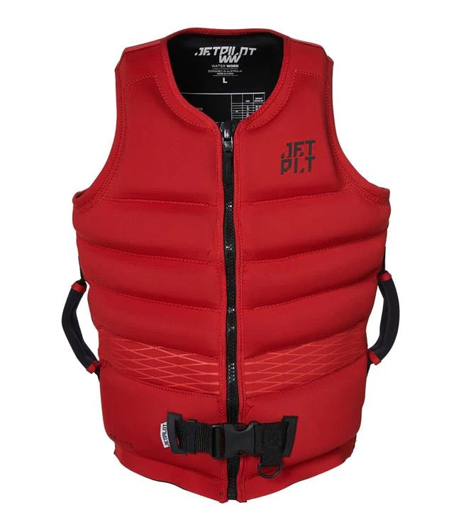 Jetpilot Hyperflex Mens FE Neo Neoprene Life Jacket PFD Vest Red Level 50