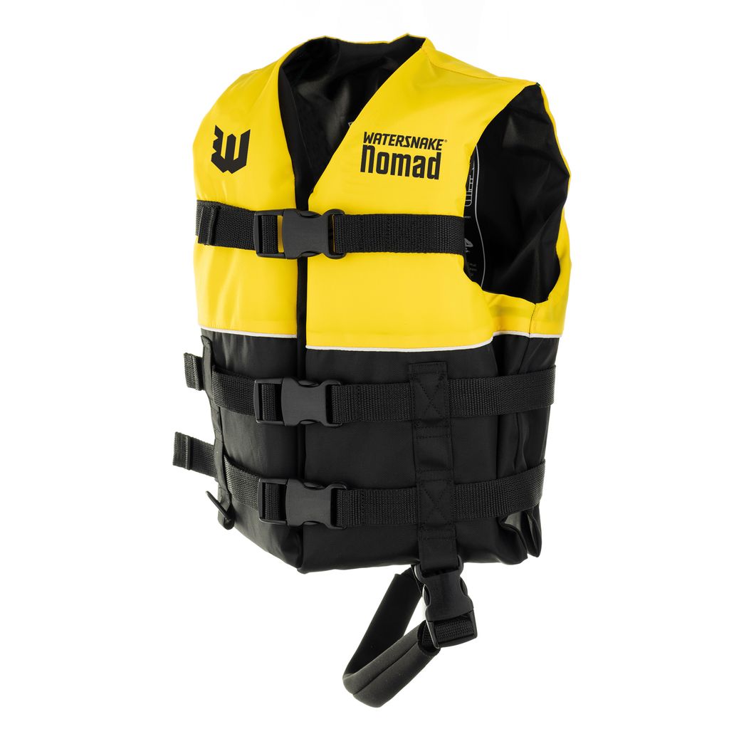 Watersnake Nomad Level 50 Yellow Life Jacket PFD Vest AS4758:2022